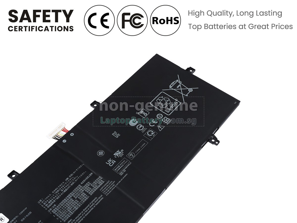 replacement Asus ZenBook 14 OLED UX3402ZA-OLED1Q7 battery