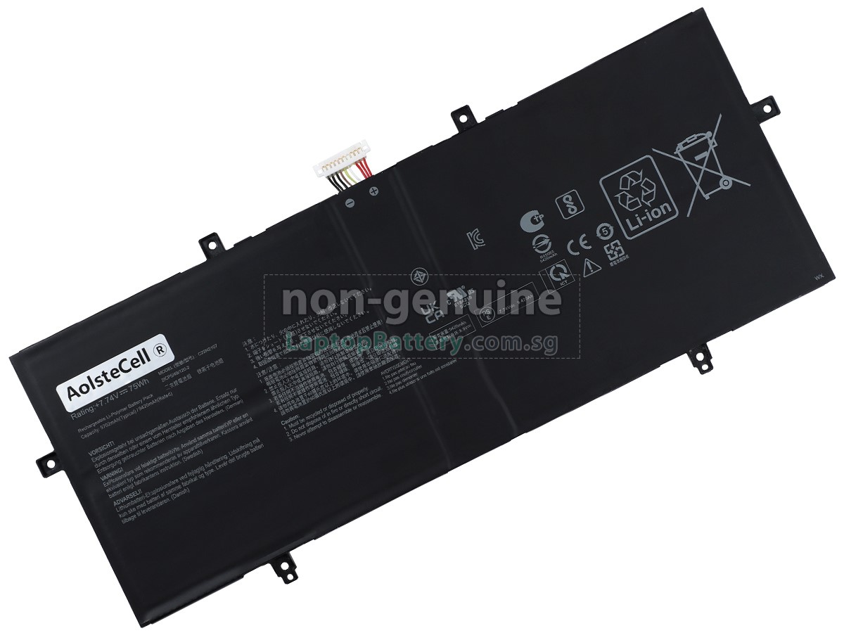 replacement Asus ZenBook 14 OLED UX3402ZA-OLED1Q7 battery