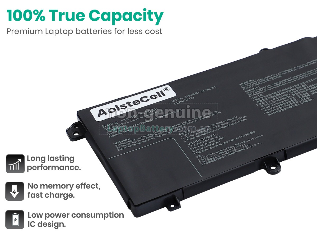 replacement Asus 0B200-04490000 battery