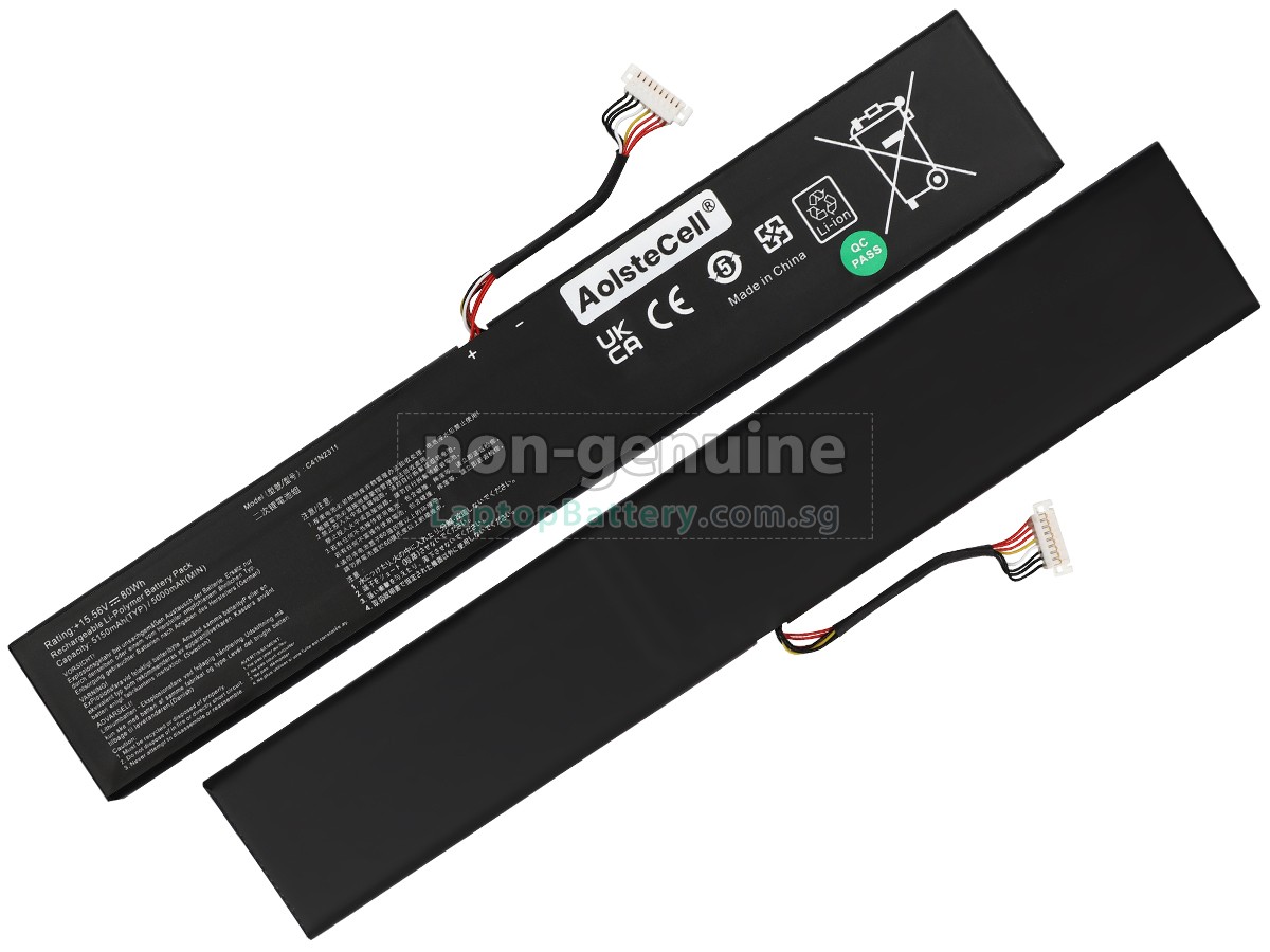 replacement Asus Rog AllY X RC72LA-NH021W battery