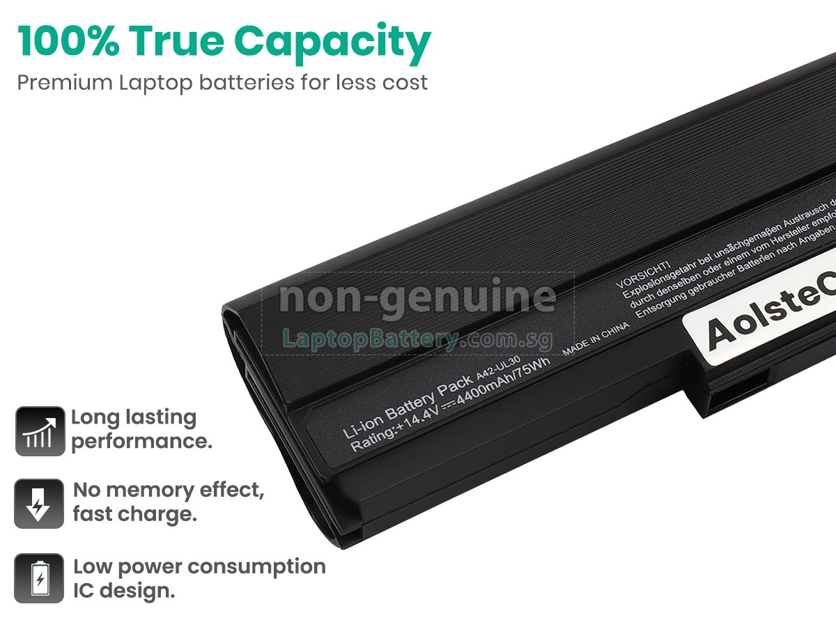 replacement Asus UL30A-QX131V battery
