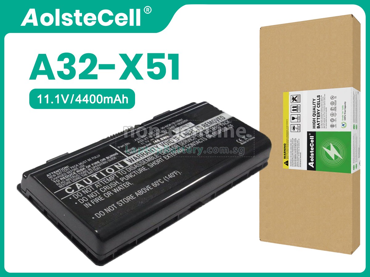 replacement Asus A32-X51 battery
