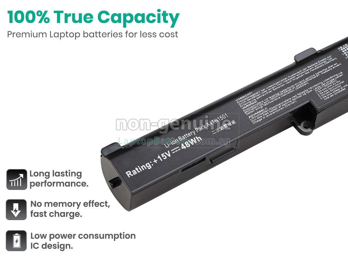 replacement Asus ZX50V battery