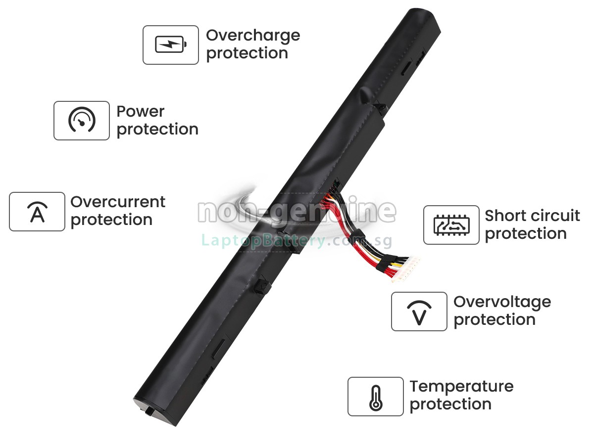 replacement Asus ZX50V battery