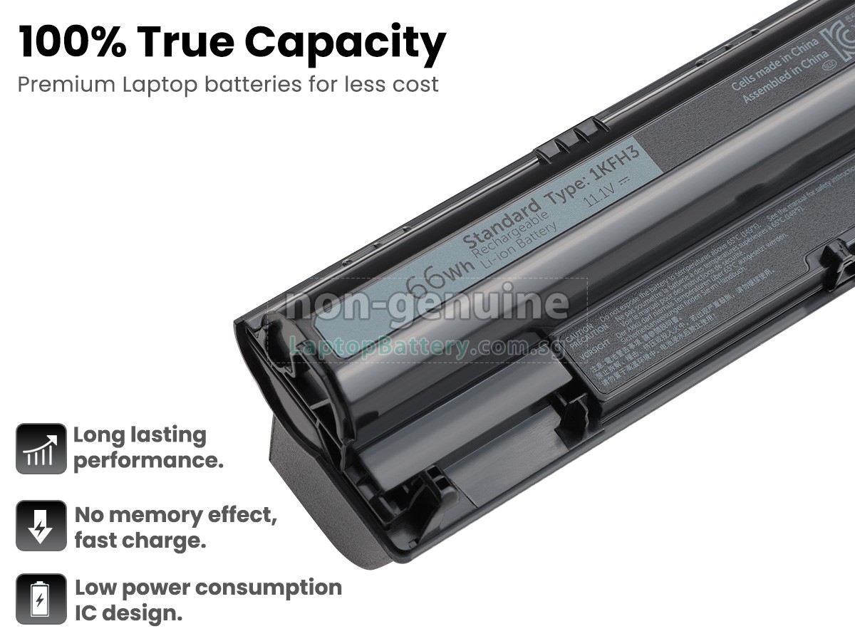 replacement Dell 1KFH3 battery