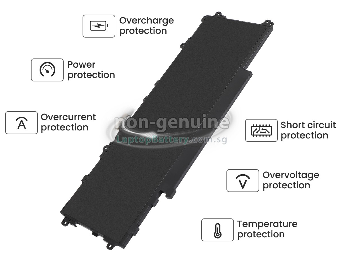 replacement Dell GT6TK battery