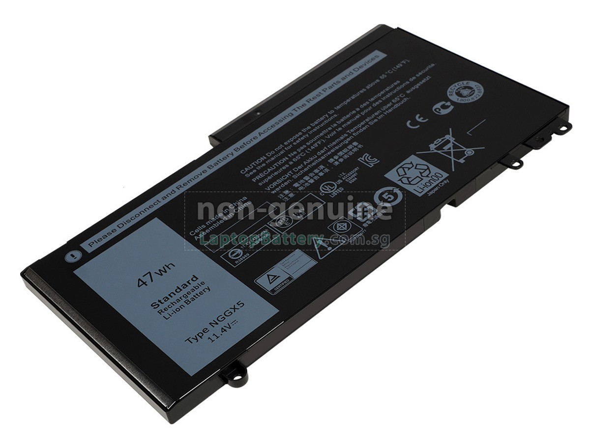 replacement Dell NGGX5 battery