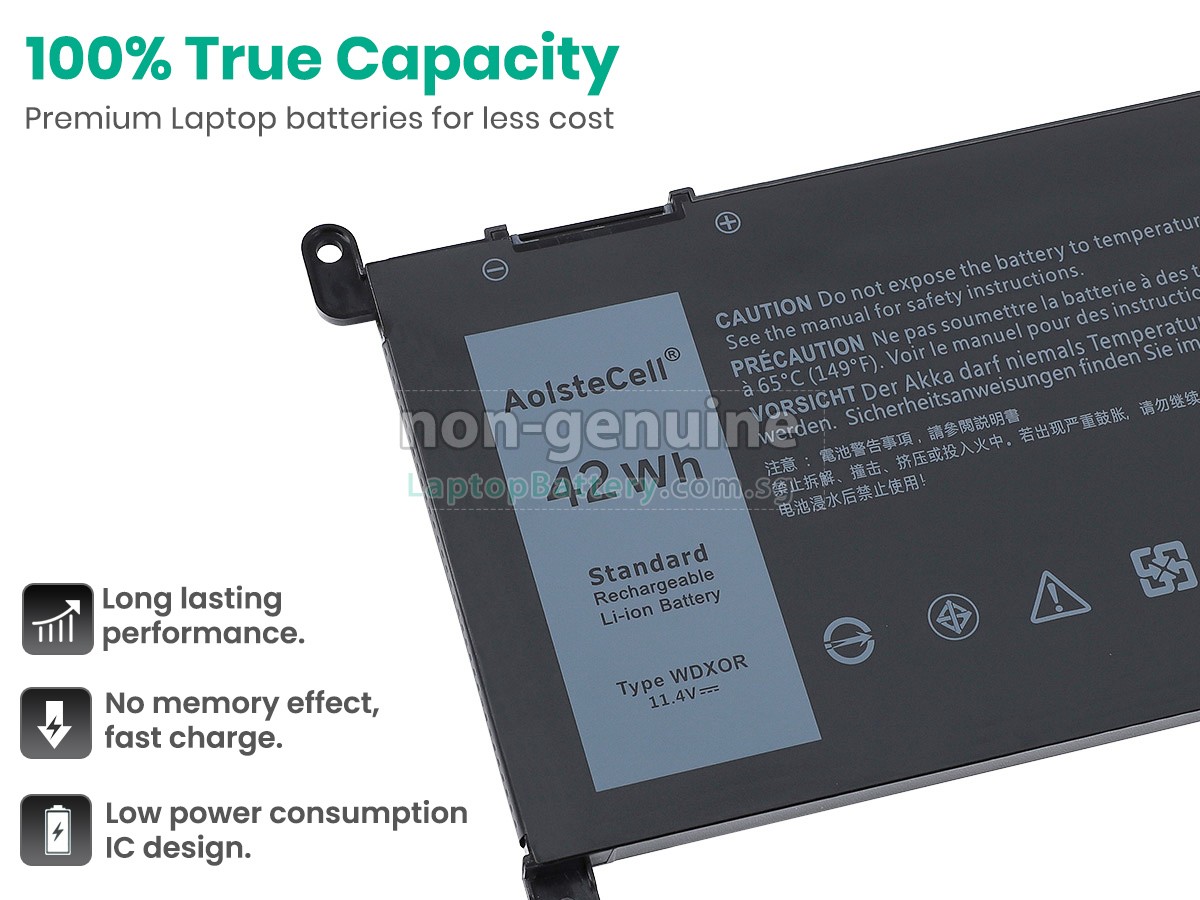 replacement Dell Inspiron 13 (5378) battery