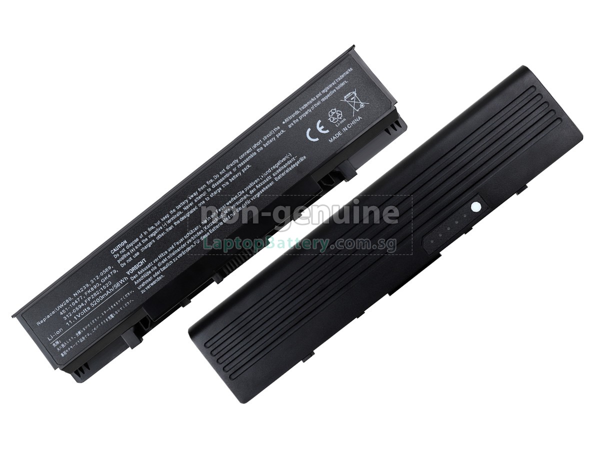 replacement Dell NR239 battery