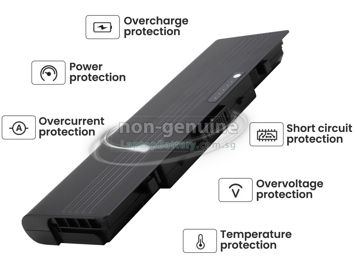 replacement Dell NR239 battery