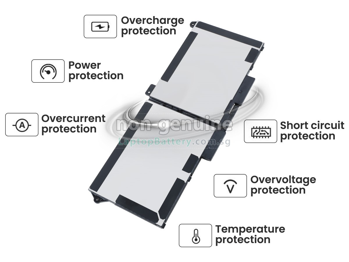 replacement Dell P137G battery