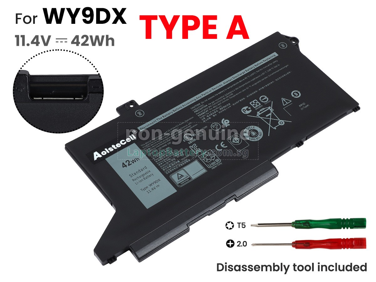 replacement Dell P137G battery