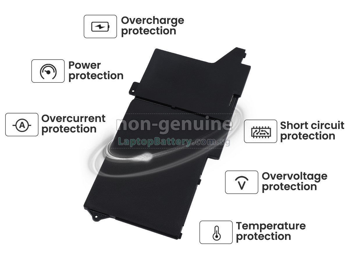 replacement Dell P137G battery