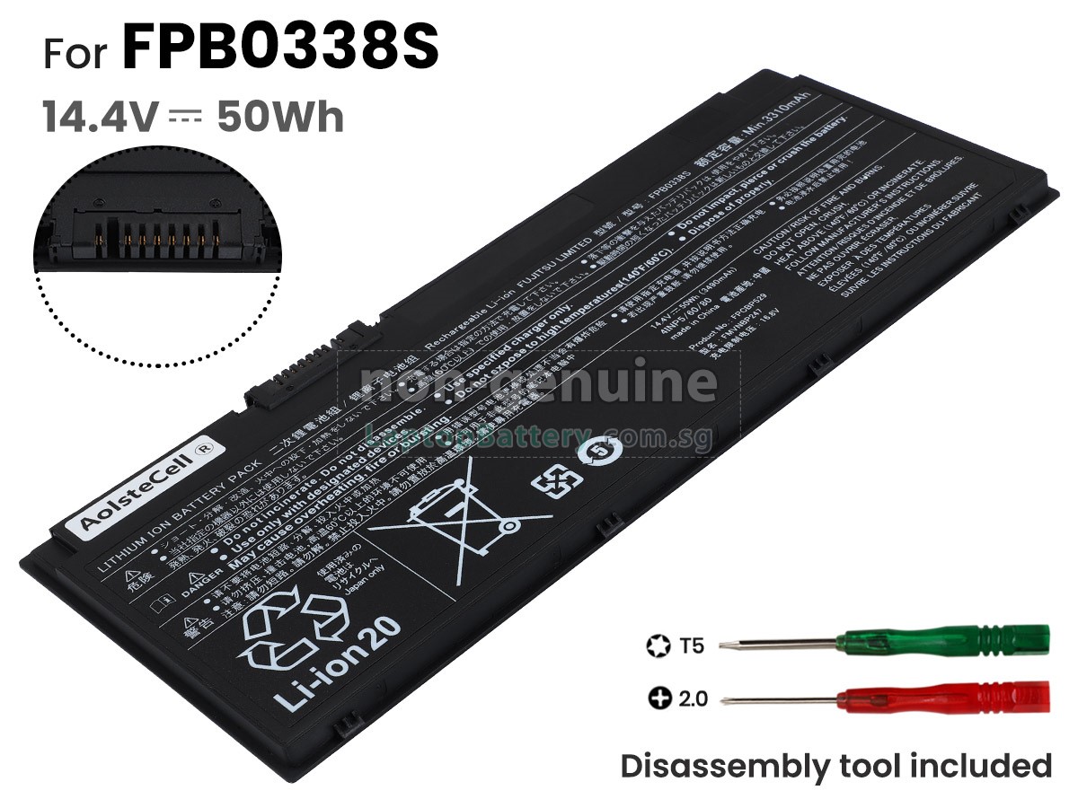 replacement Fujitsu LifeBook T938 battery
