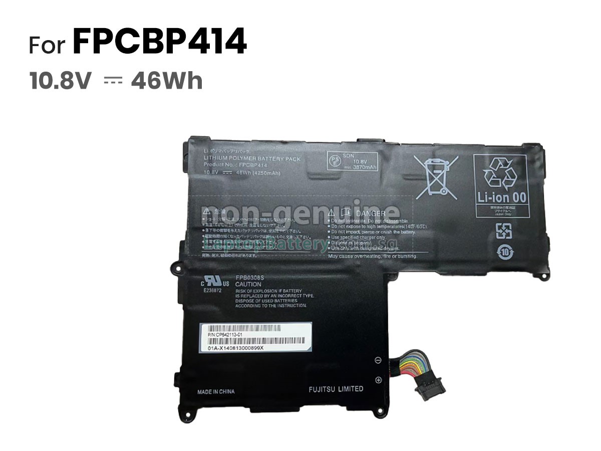 replacement Fujitsu Stylistic Q704 battery