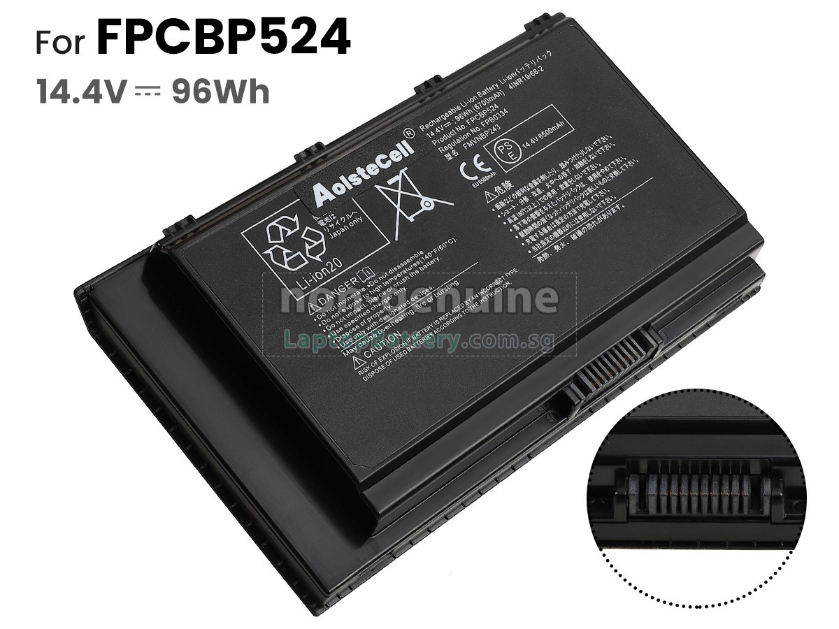 replacement Fujitsu FPB0334 battery