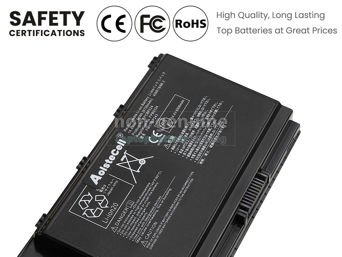 replacement Fujitsu FPB0334 battery