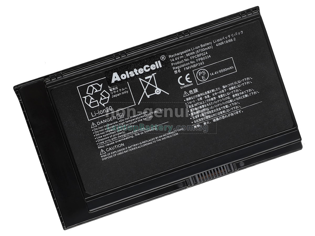 replacement Fujitsu FPB0334 battery
