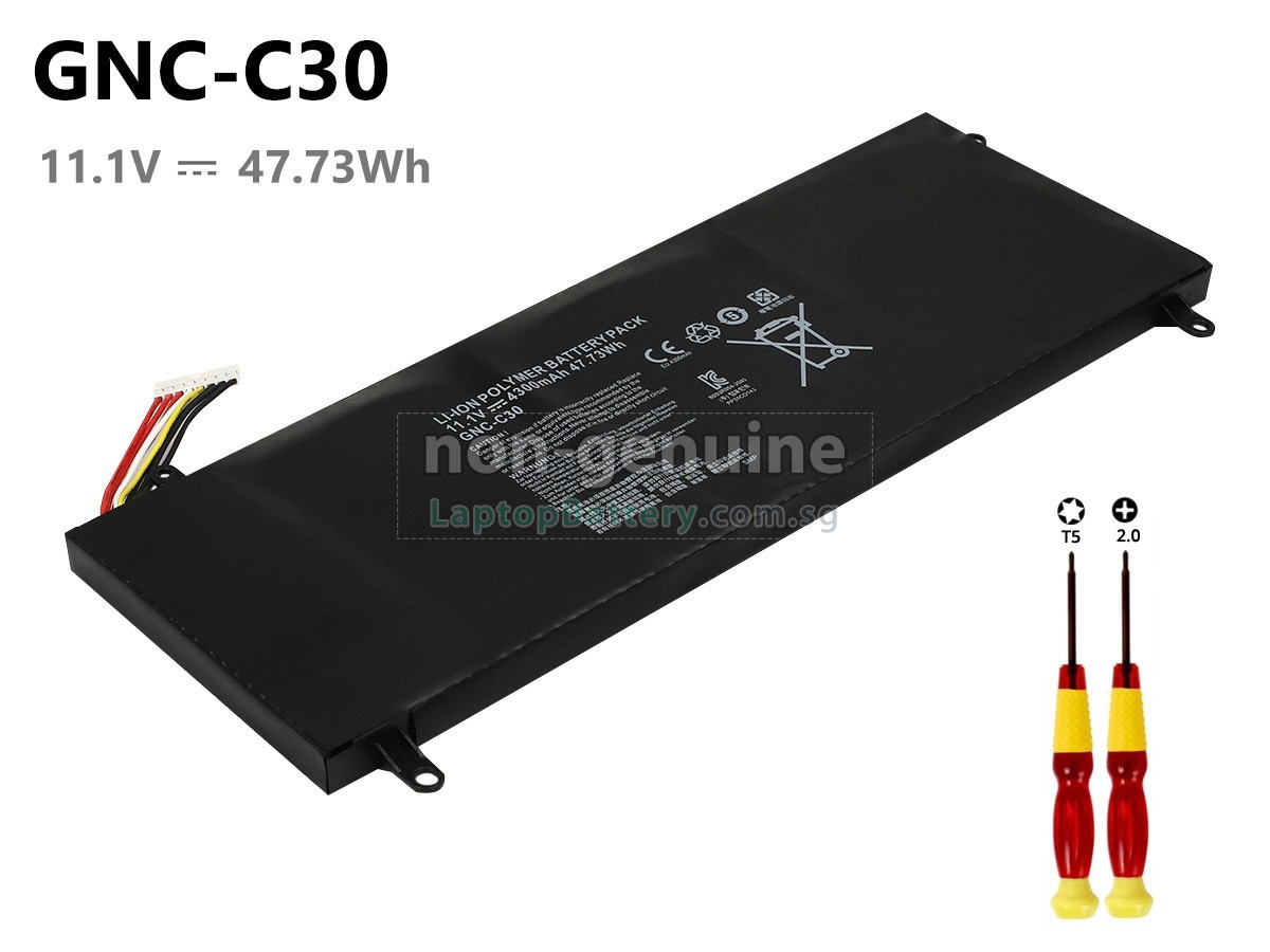 replacement Gigabyte GNC-C30 battery