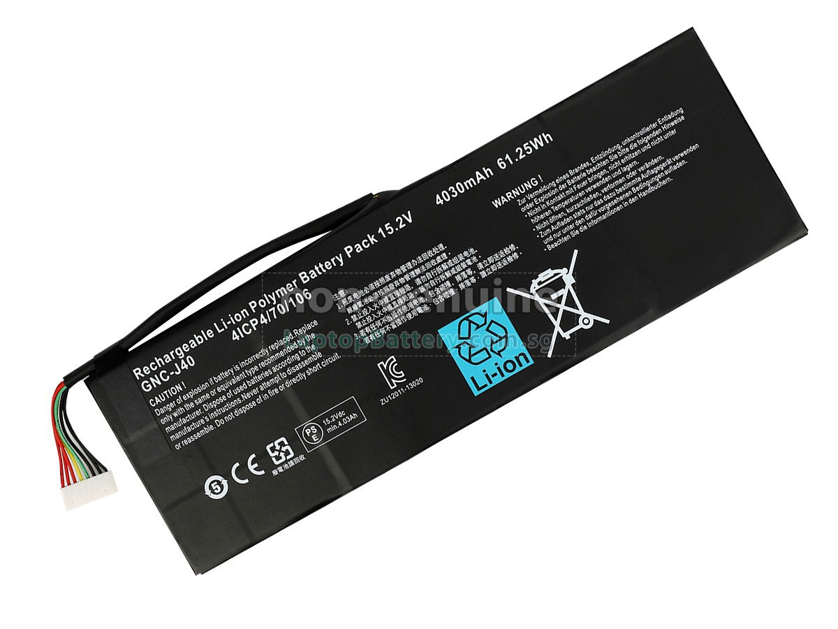 replacement Gigabyte P34G V5 battery