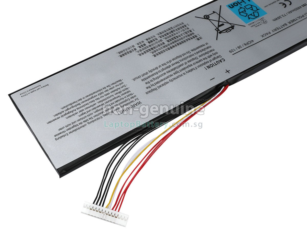 replacement Gigabyte AORUS X7 V2 battery