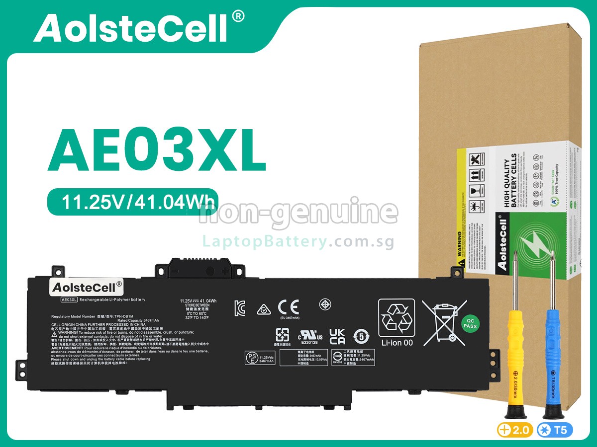 replacement HP AE03XL battery