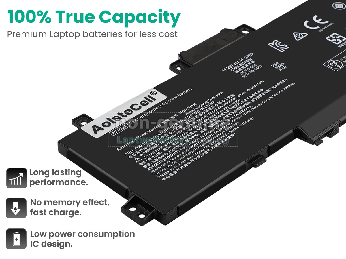replacement HP AE03XL battery