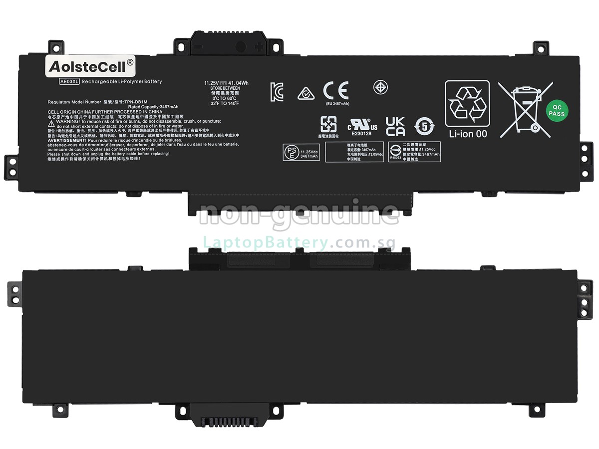 replacement HP AE03XL battery