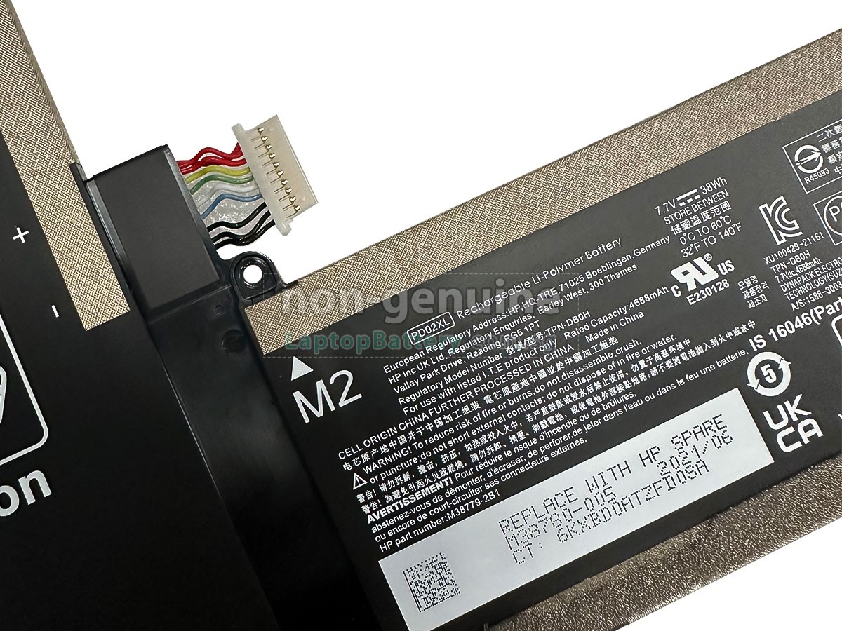 replacement HP PD02XL battery