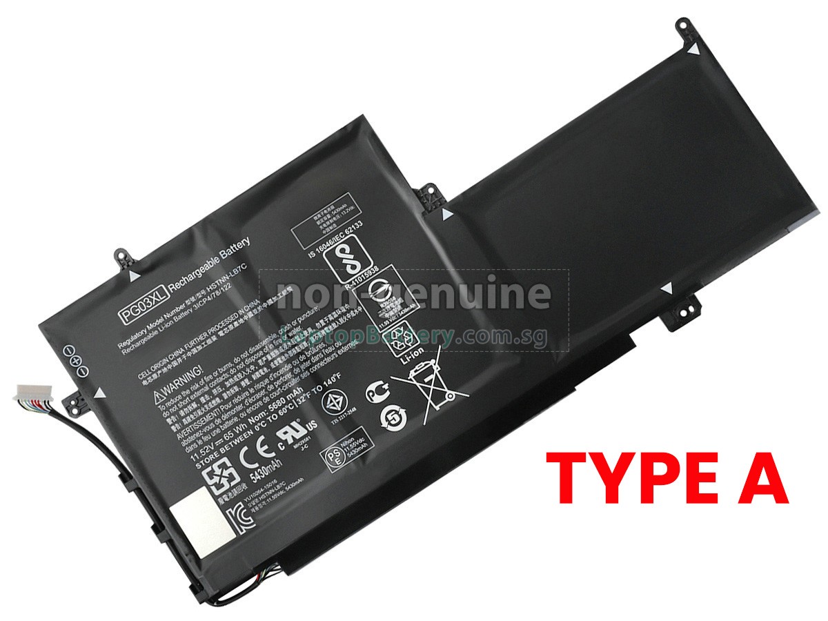 replacement HP PG03 battery