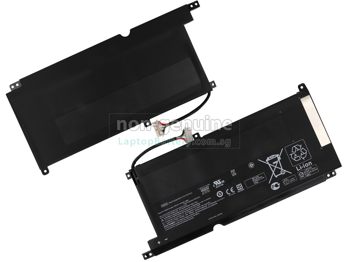 replacement HP PG03 battery