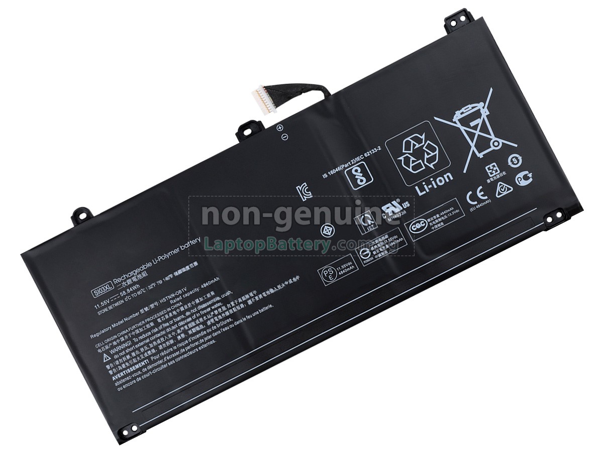 replacement HP SI03XL battery