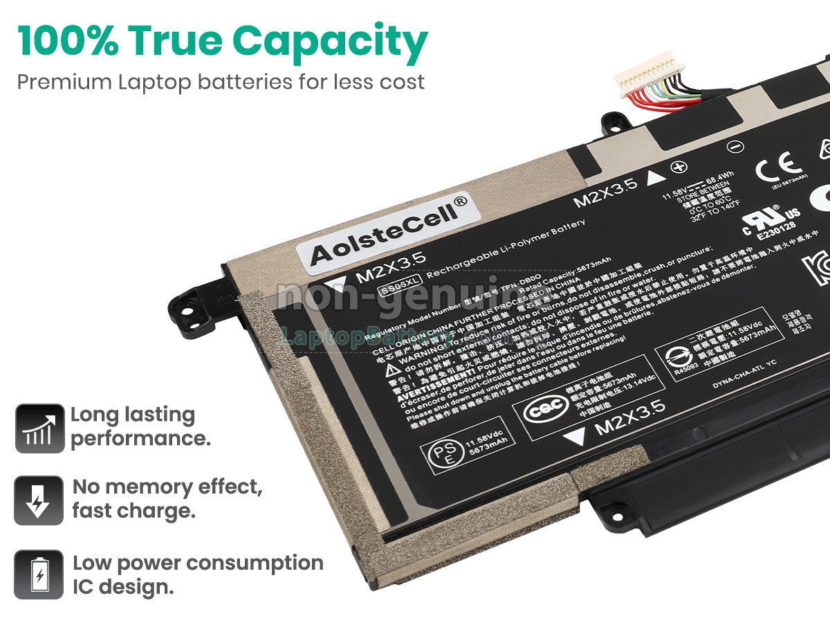 replacement HP Elite DRAGONFLY G4 battery