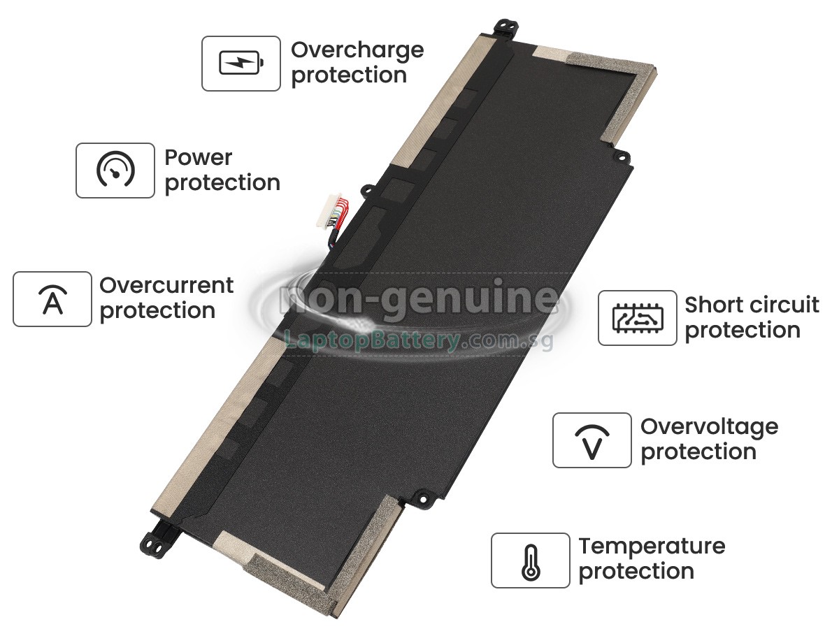 replacement HP Elite DRAGONFLY G4 battery