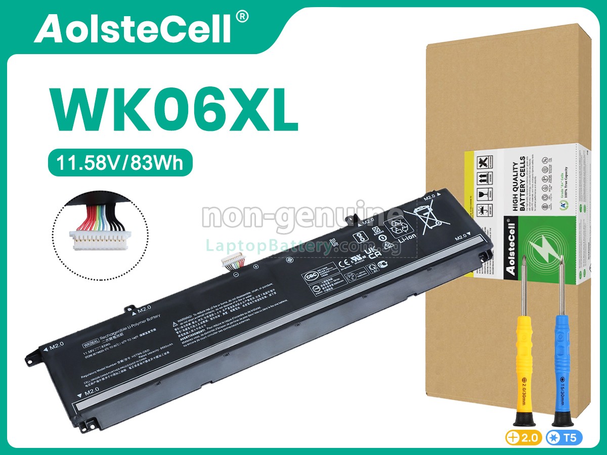 replacement HP WK06083XL battery