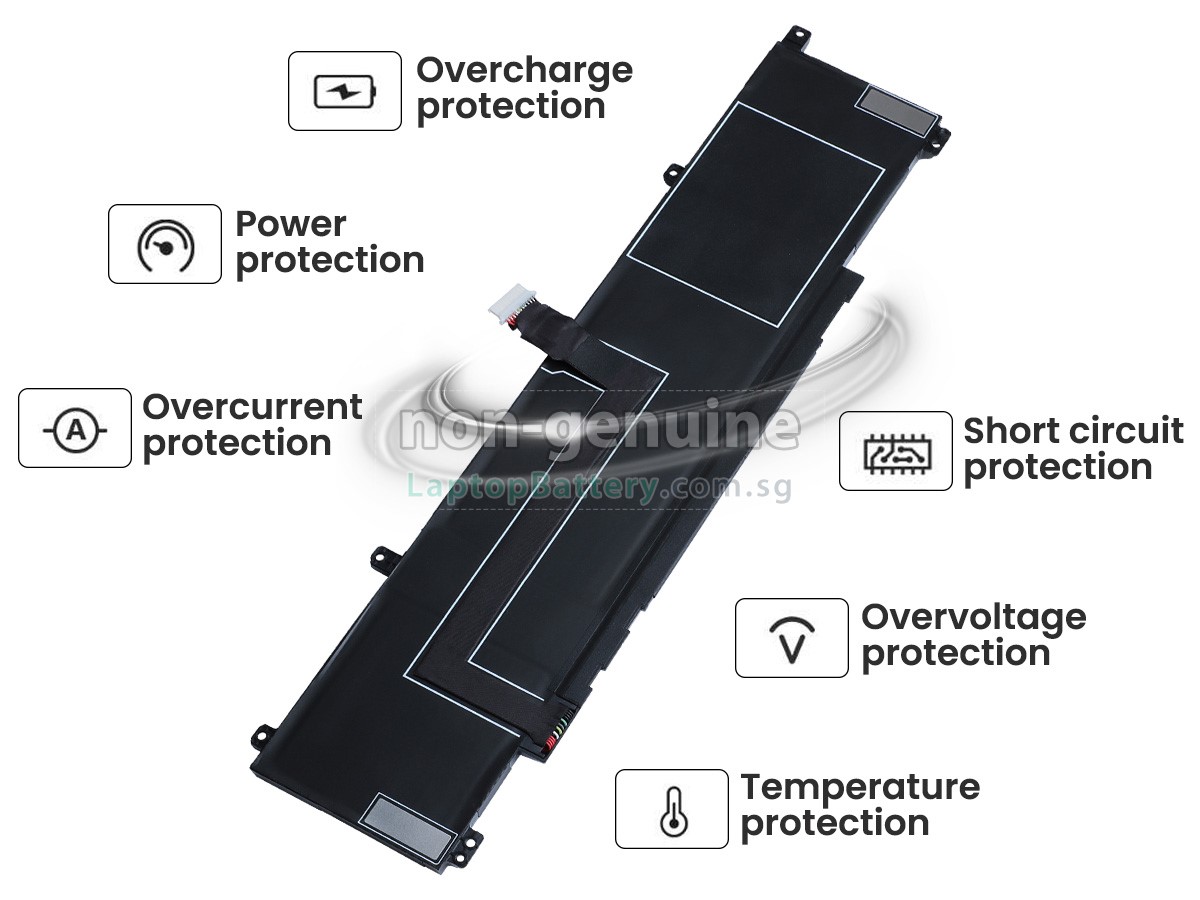 replacement HP Omen 16-C0077NG battery