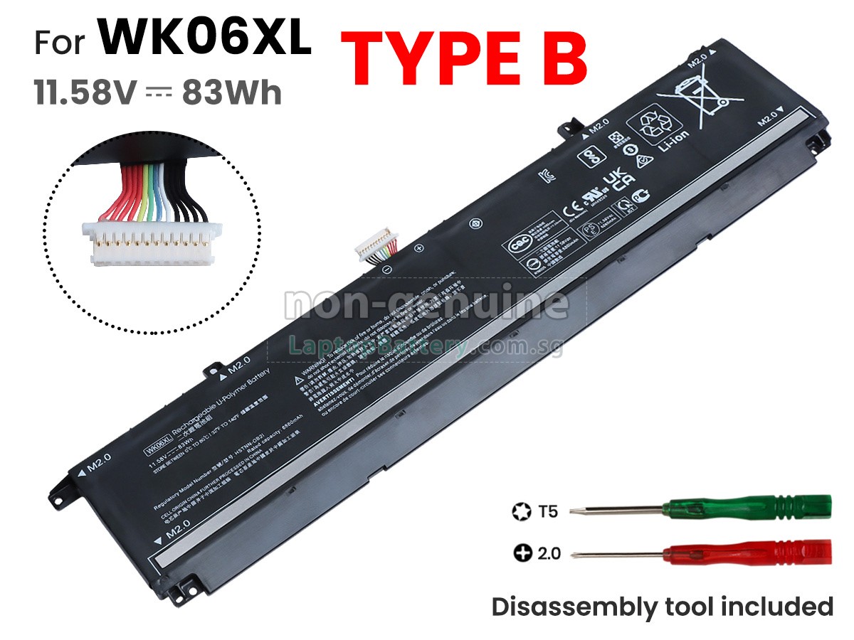 replacement HP Omen 17-CK0167NG battery