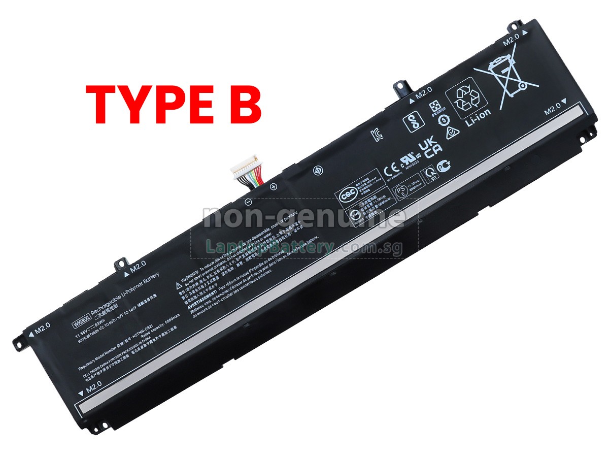 replacement HP Omen 17-CK0167NG battery