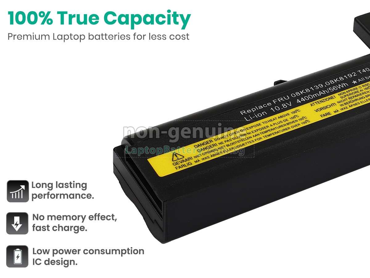 replacement IBM ThinkPad T40P battery