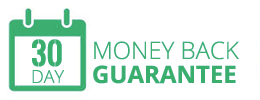 30-day money back guarantee