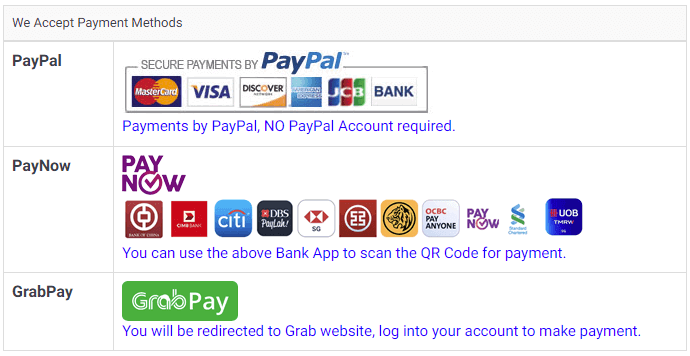 Payment Details