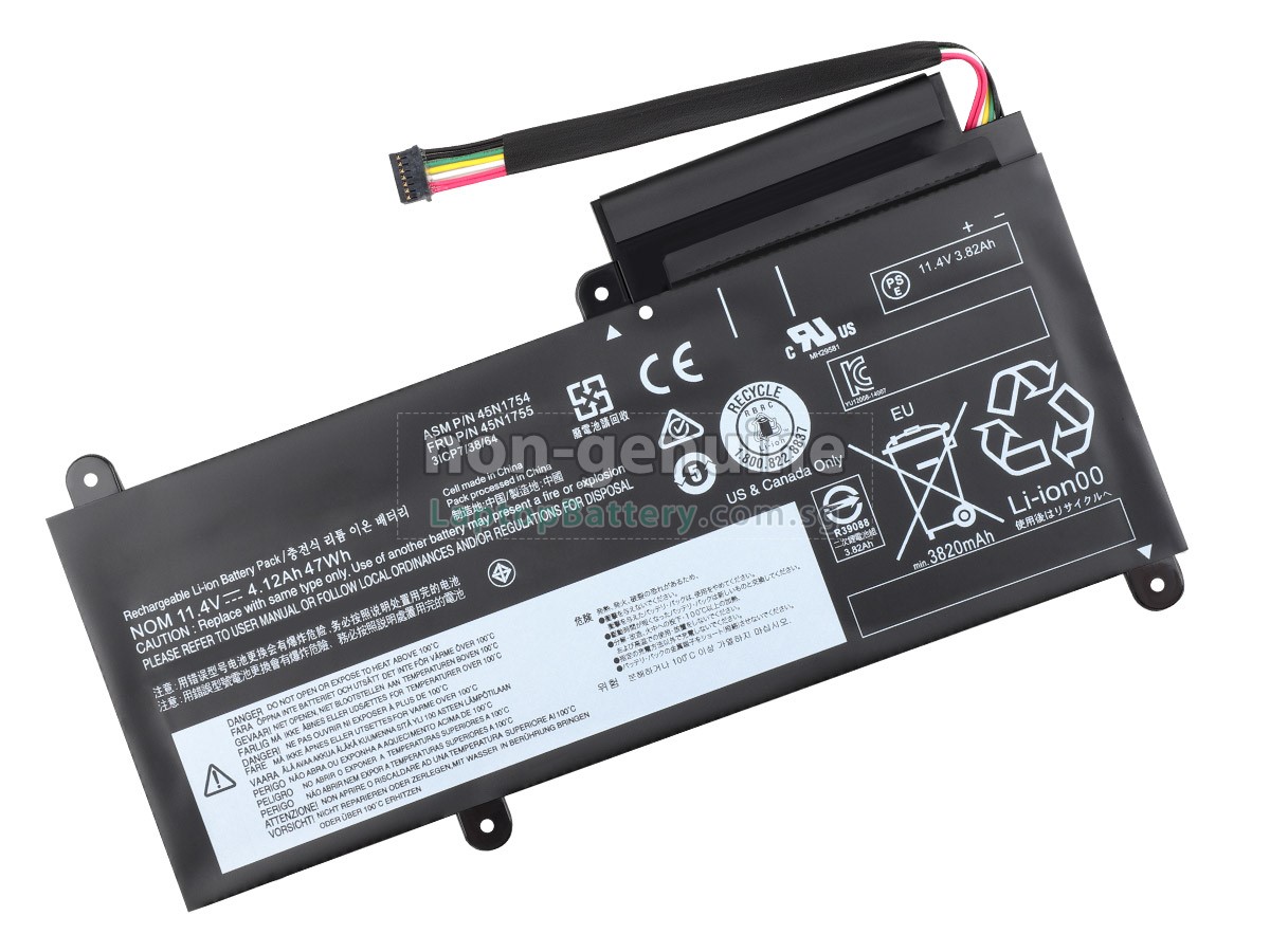 Battery for Lenovo ThinkPad E450,replacement Lenovo ThinkPad E450 ...