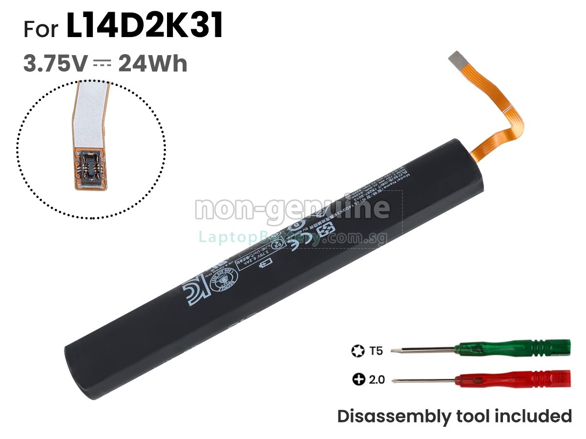 replacement Lenovo L14D2K31 battery