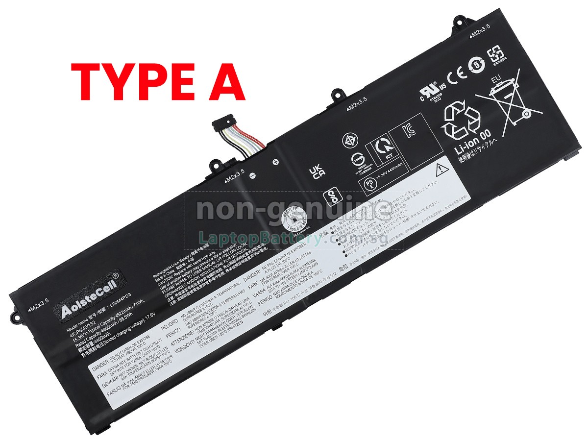 replacement Lenovo LEGION S7 16IAH7-82TF004NSP battery