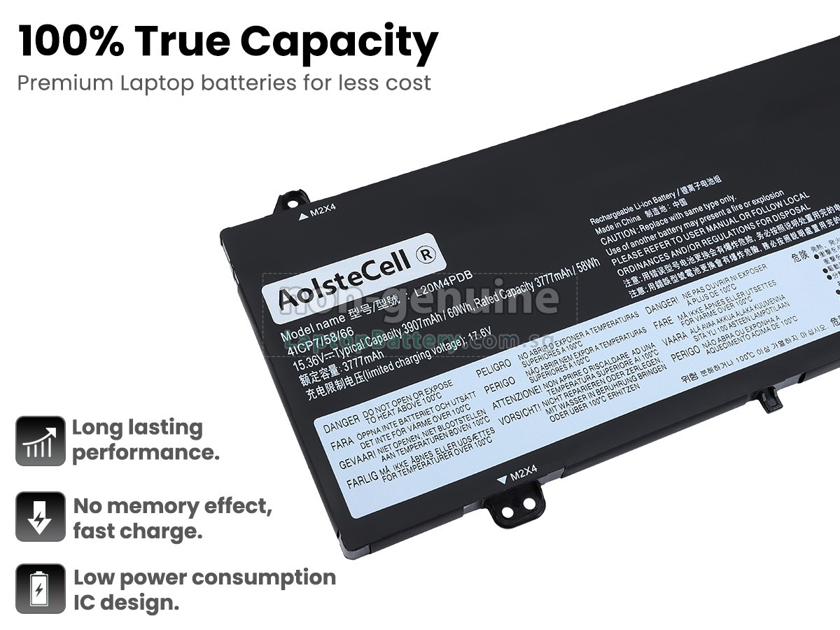replacement Lenovo L20C4PDB battery