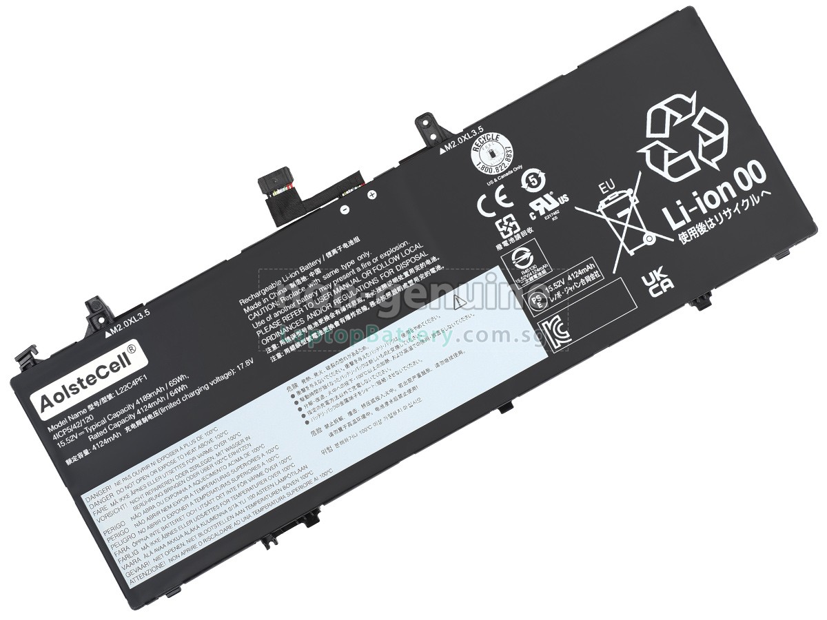 replacement Lenovo YOGA SLIM 7 14IMH9-83CV001KKR battery