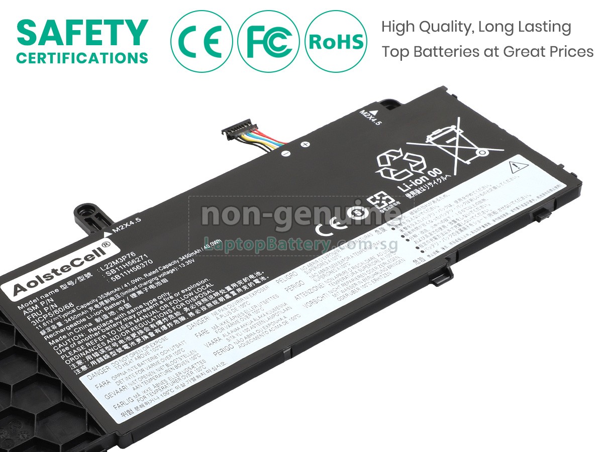 replacement Lenovo L22M3P76 battery