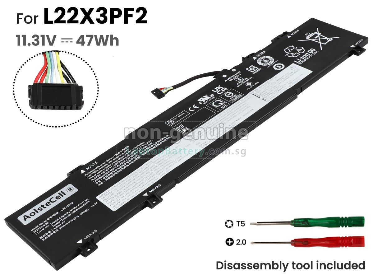 replacement Lenovo IdeaPad SLIM 3 15IAN8-82XB0015RK battery