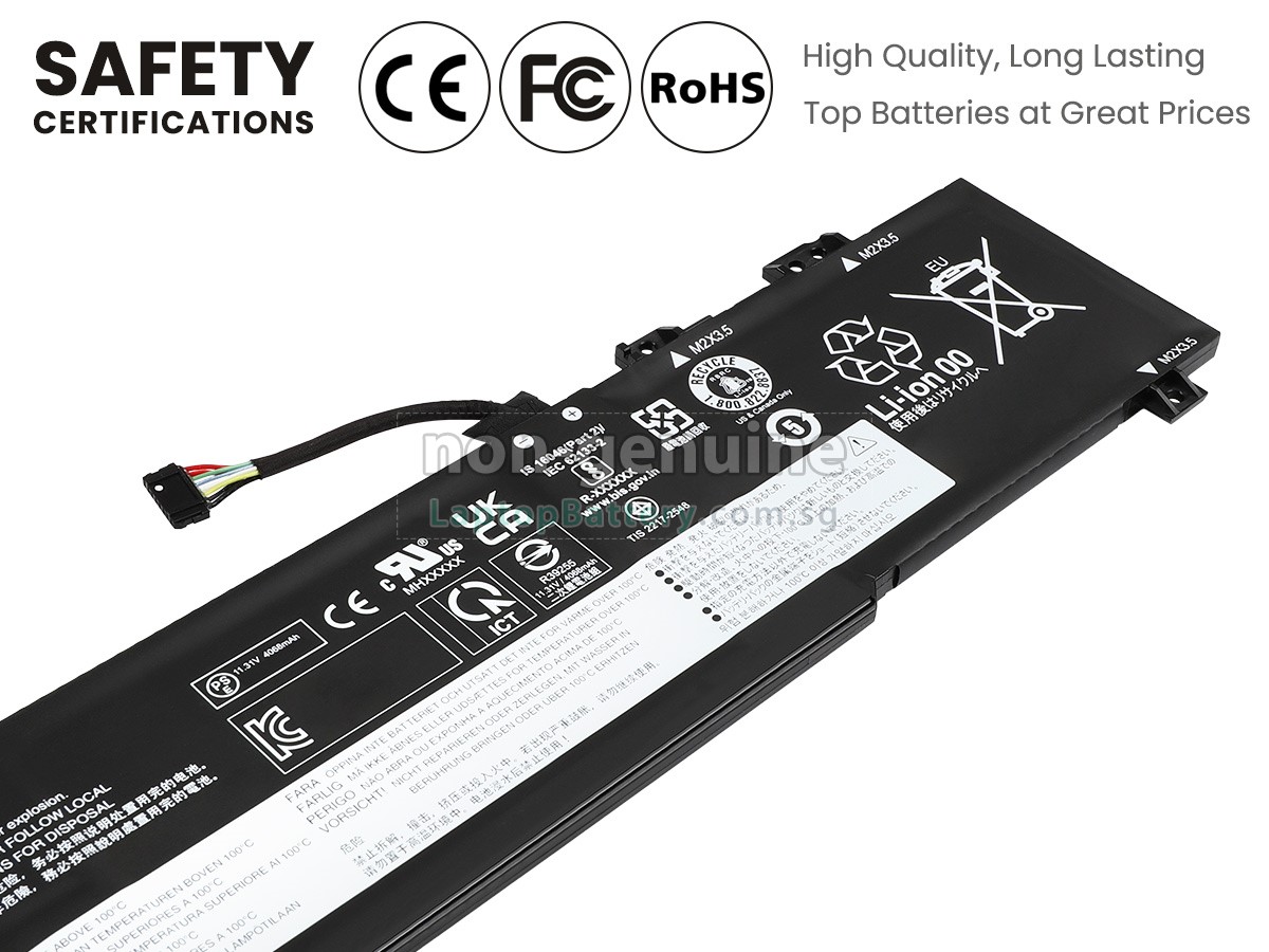replacement Lenovo IdeaPad SLIM 3 15IAN8-82XB0015RK battery