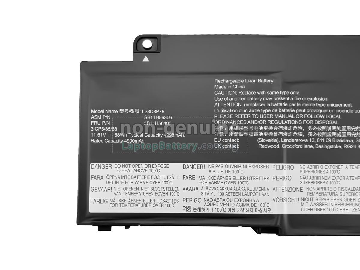replacement Lenovo ThinkPad T14S GEN 5-21LT0020EQ battery
